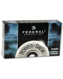 Federal Power-Shok 12 Gauge 3" 1210 FPS 15 Pellets 00 Buck