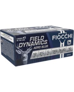 Fiocchi Field Dynamics Aero Slug 12 Ga. Slug 2 ¾” 10/Box