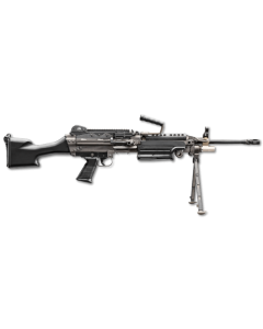 FN M249S 5.56 Belt Fed Black 18.5"