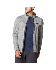 Columbia Men's Sweater Weather Fleece Full Zip Jacket - Grey Heather