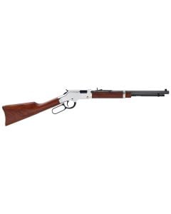 Henry Golden Boy Silver Youth, 22LR/L/S, 17", 12+1 LR, Blued metal, Nickel plated receiver, Walnut stock, H004SY