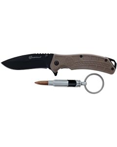 Smith & Wesson Spring Assist Folding Knife w/Bullet Bottle Opener