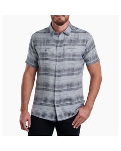 Kuhl Men’s Skorpio Button-Down Klassic Fit S/S Shirt - Slate