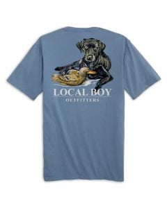 Local Boy Outfitters Men's Decoy & Black Lab S/S T-Shirt