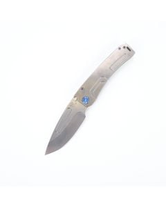 Medford Knives Marauder-H S35VN Tumbled Blue Hardware