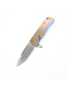 Medford Knives Proxima Blue/Faced/Bronze Flats