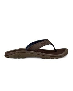 Olukai Men's 'Ohana Beach Sandals - Dark Wood