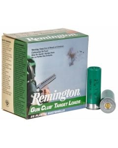 Remington Gun Club Target Loads 12Ga. 2 ¾” #8 Shot 25/Box