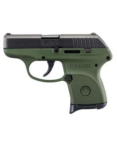 Ruger LCP .380 ACP Semi Auto Pistol - OD Green/Black