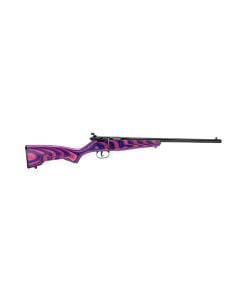 Savage Rascal Minimalist 22 LR Rifle 16.125" Single Shot Pink/Purple