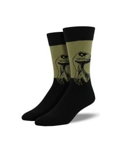 SockSmith Men's "Raptor" Olive Socks