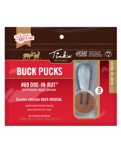Tink's #69 Doe-In-Rut Buck Pucks
