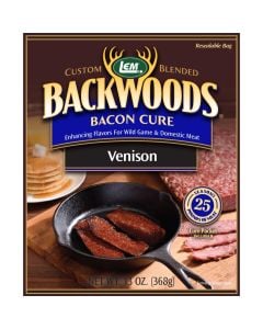 LEM Backwoods Venison Bacon Seasoning Cure for 25 Lbs.
