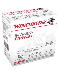 Winchester Super-Target 12 Ga. 2 ¾” #8 25/Box