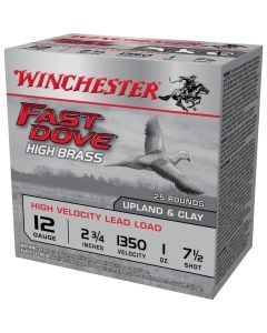 Winchester Fast Dove and Clay 12 GA 2.75" 25/Box