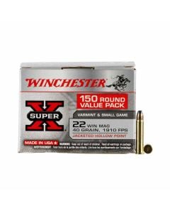 Winchester Ammo Varmint and Small Game Super X 22 WMR 40 gr 150/Box
