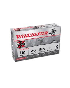 Winchester 12ga 2-3/4" 00BK 5rd box