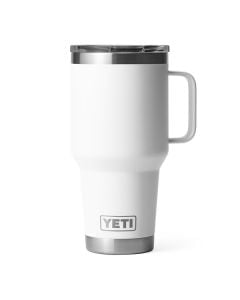 Yeti Rambler 30 oz. Travel Mug w/Stronghold Lid - White