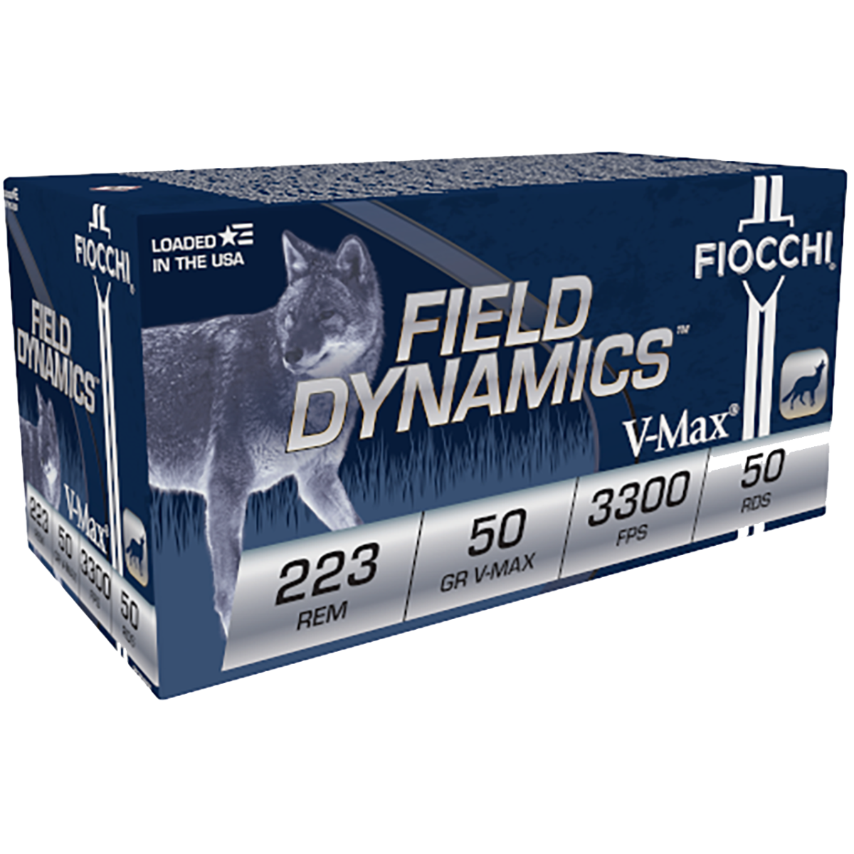 Fiocchi Field Dynamics V-Max Polymer Tip Ammo