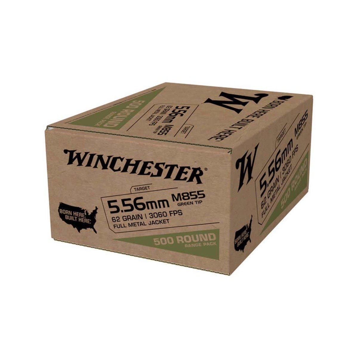 Bulk Winchester Green Tip Ammo